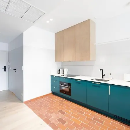 Blue - Hanza Tower Lejlighed