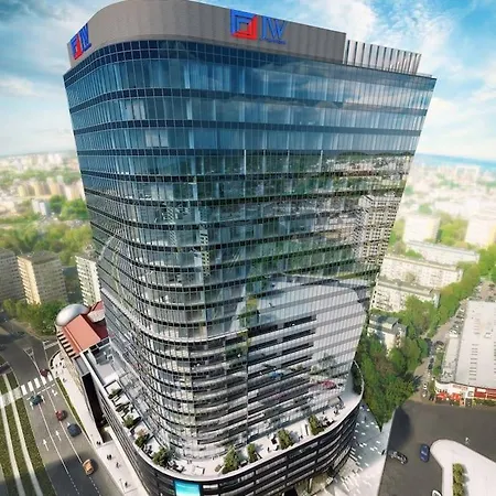 Apartment Blue - Hanza Tower Szczecin