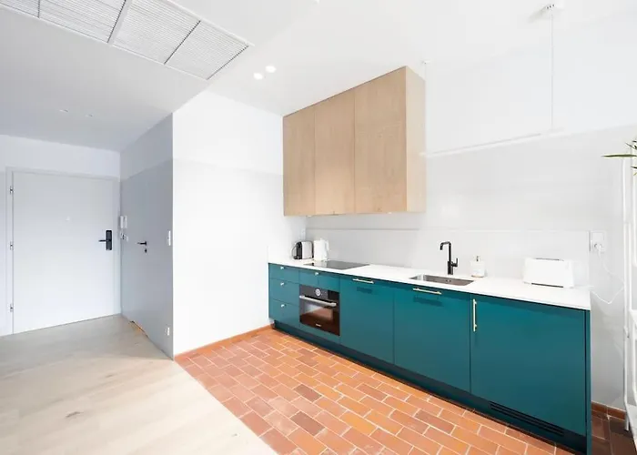 Blue - Hanza Tower Apartmán